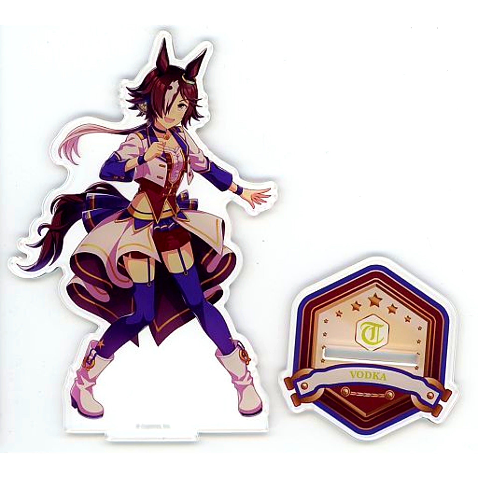Vodka Official Acrylic Stand Starting Future Ver. Umamusume: Pretty Derby [USED]