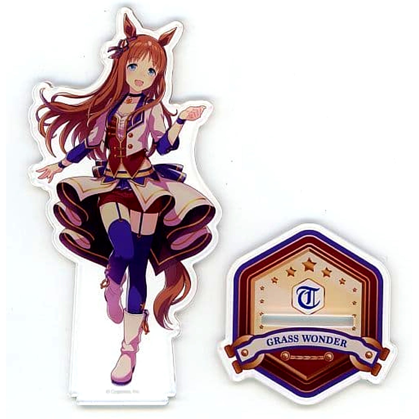 Grass Wonder Uma Musume: Pretty Derby Official Acrylic Stand Starting Future Ver. [USED]