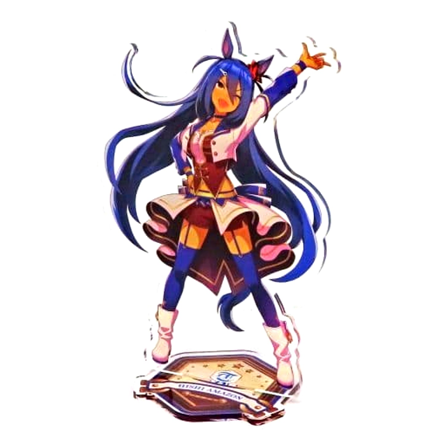 Hishi Amazon Umamusume: Pretty Derby Official Acrylic Stand Starting Future Ver. [USED]