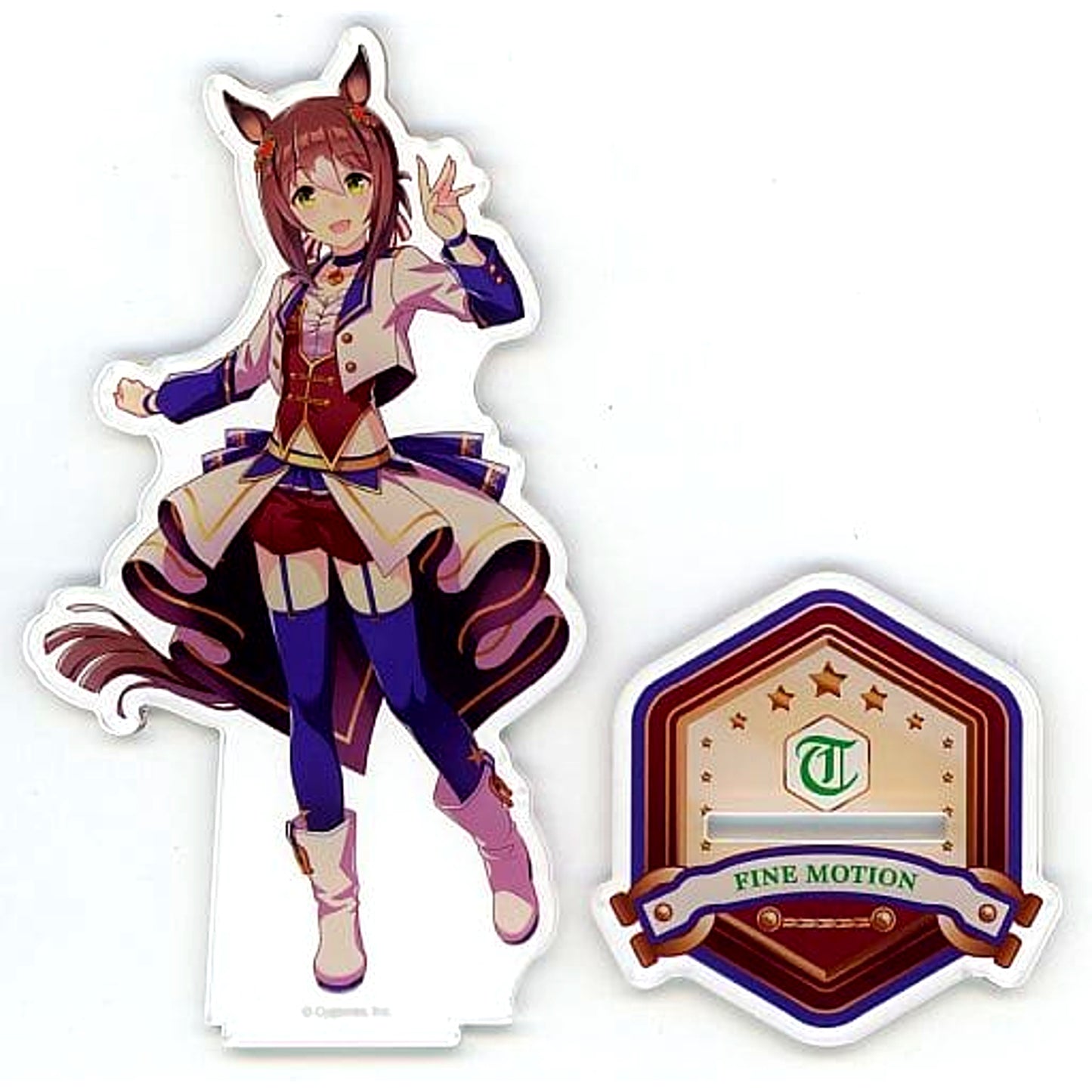 Fine Motion Uma Musume: Pretty Derby Official Acrylic Stand Starting Future Ver. [USED]