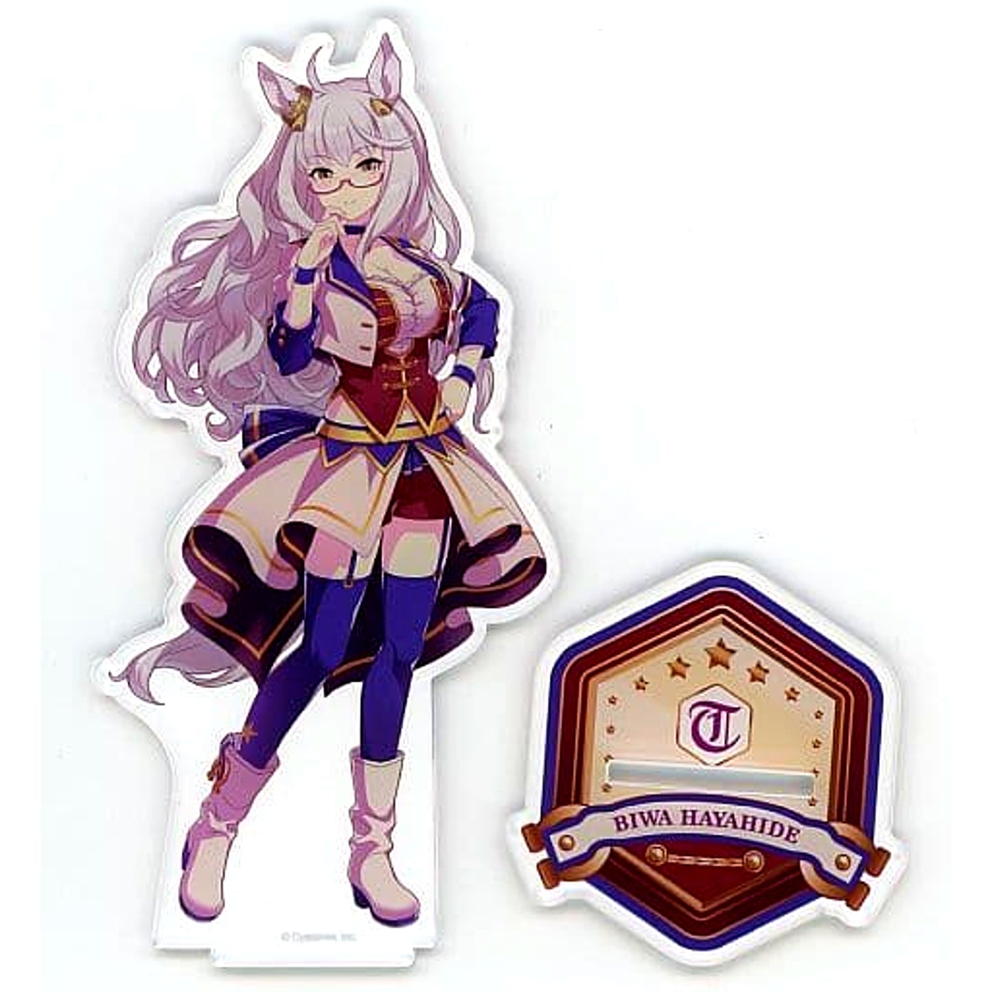 Biwa Hayahide Umamusume: Pretty Derby Official Acrylic Stand Starting Future Ver. [USED]