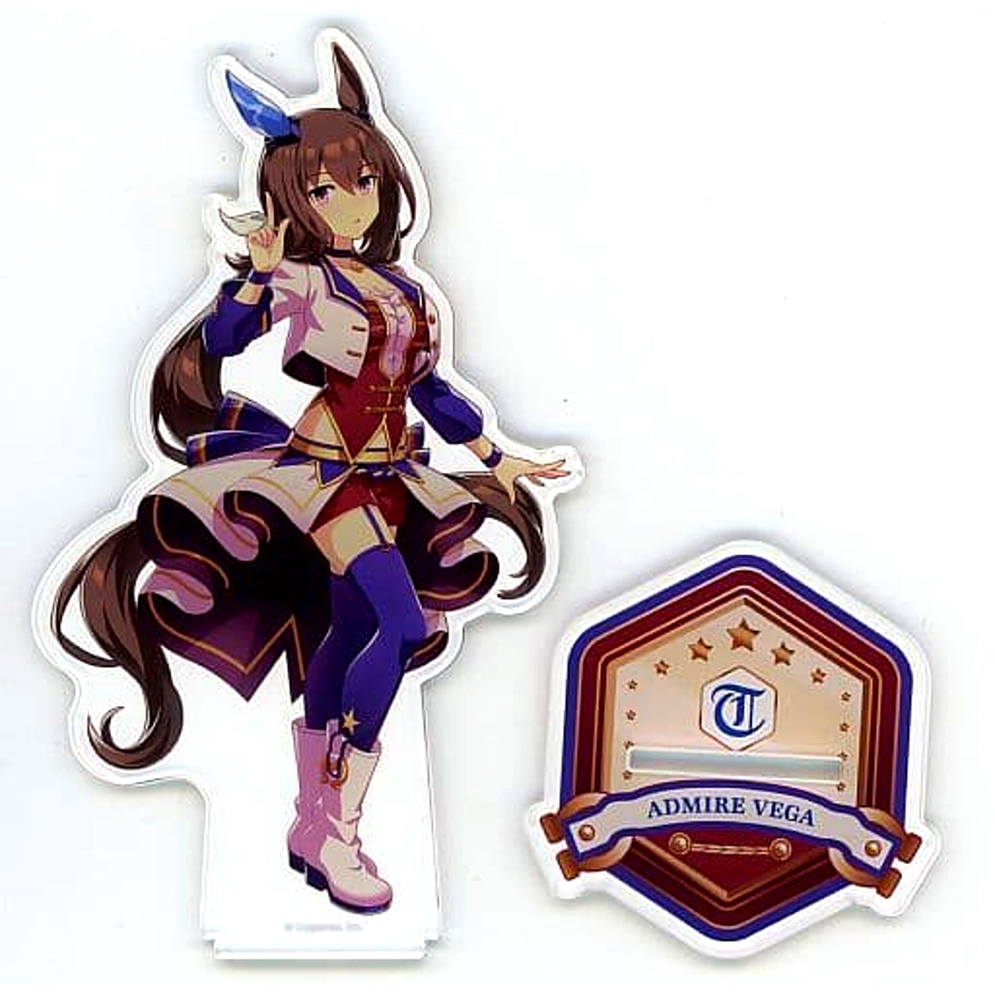 Admire Vega Umamusume Pretty Derby Official Acrylic Stand Starting Future Ver. [USED]
