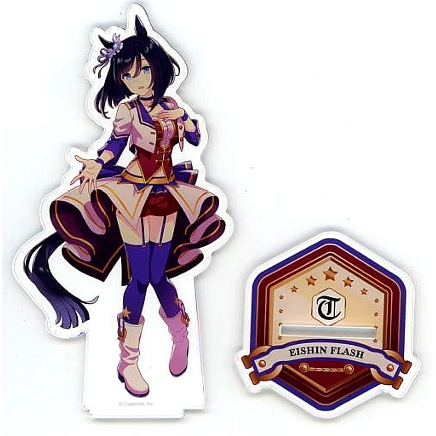 Eishin Flash Uma Musume: Pretty Derby Official Acrylic Stand Starting Future Ver. [USED]