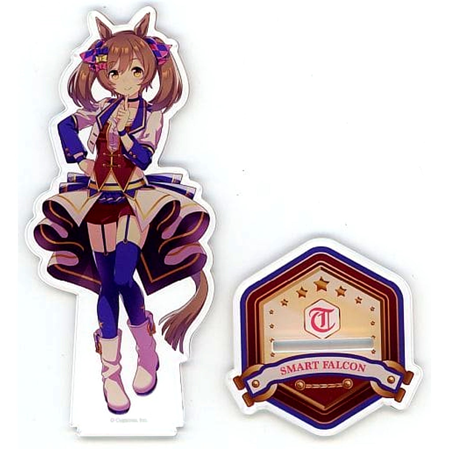 Smart Falcon Umamusume: Pretty Derby Official Acrylic Stand Starting Future Ver. [USED]