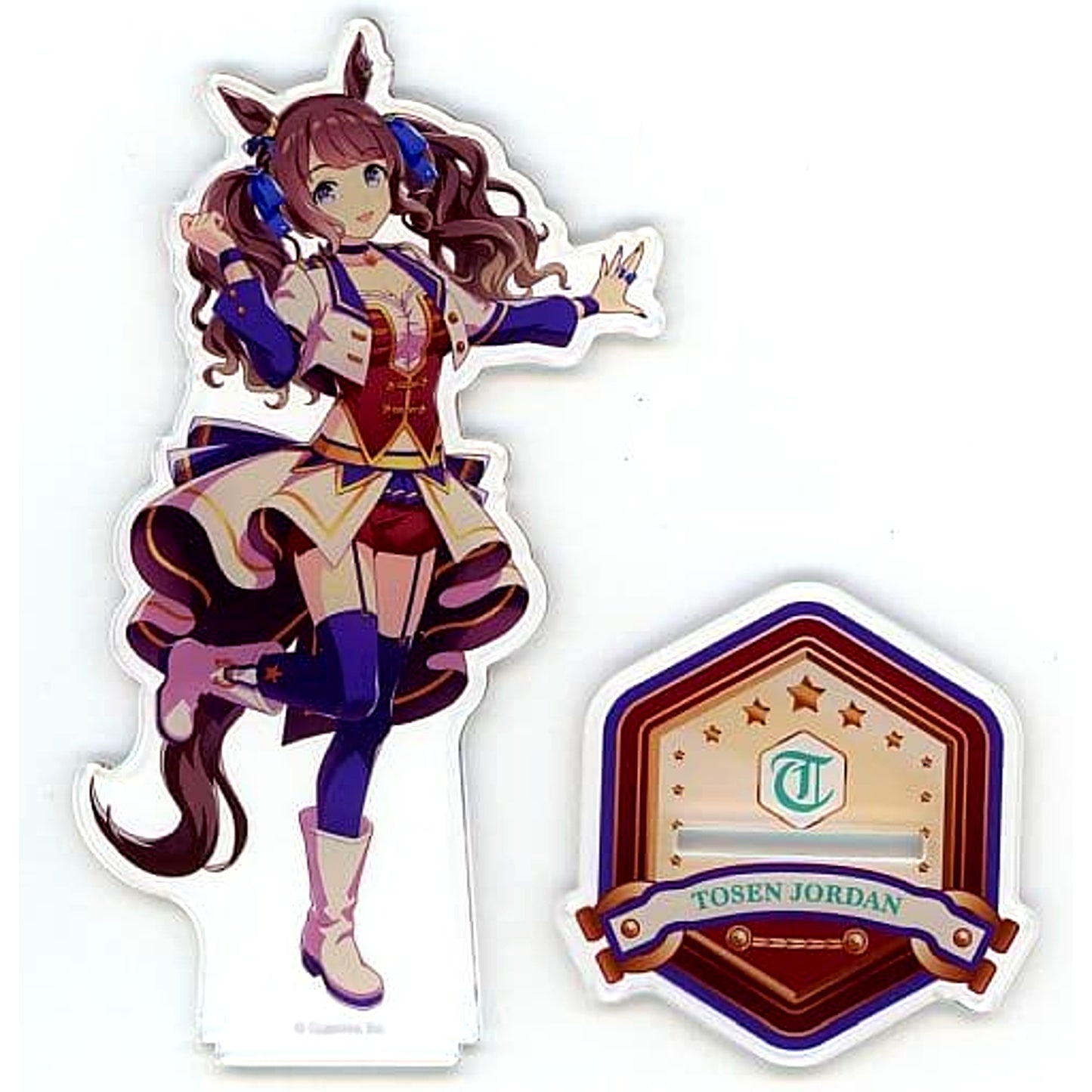 Tosen Jordan Uma Musume: Pretty Derby Official Acrylic Stand Starting Future Ver. [USED]