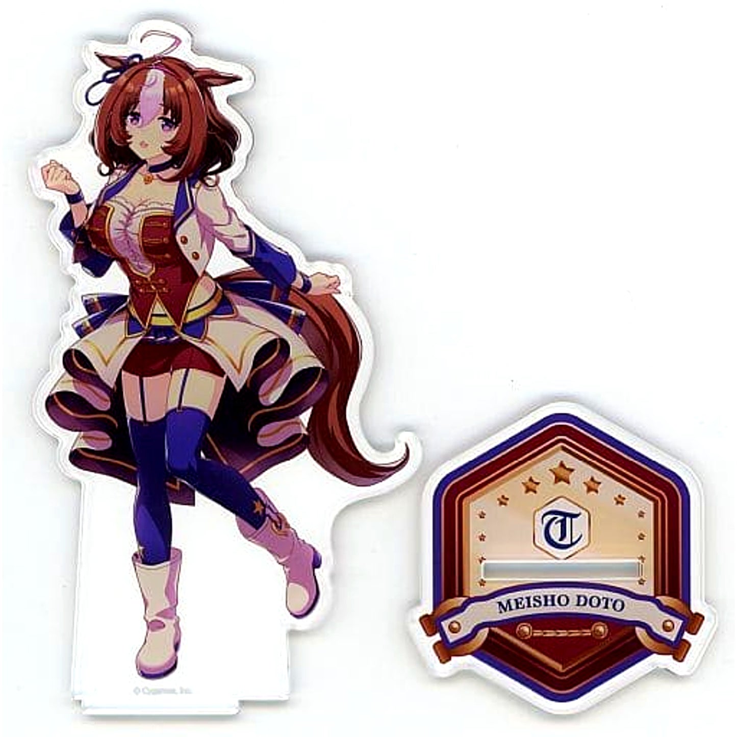 Meisho Doto Uma Musume: Pretty Derby Official Acrylic Stand Starting Future Ver. [USED]