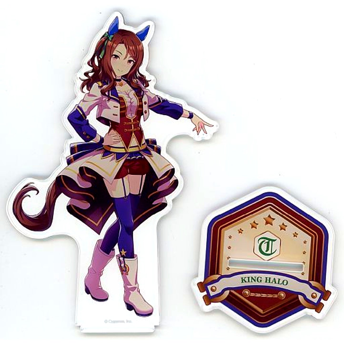King Halo Uma Musume Pretty Derby Official Acrylic Stand Starting Future Ver. [USED]