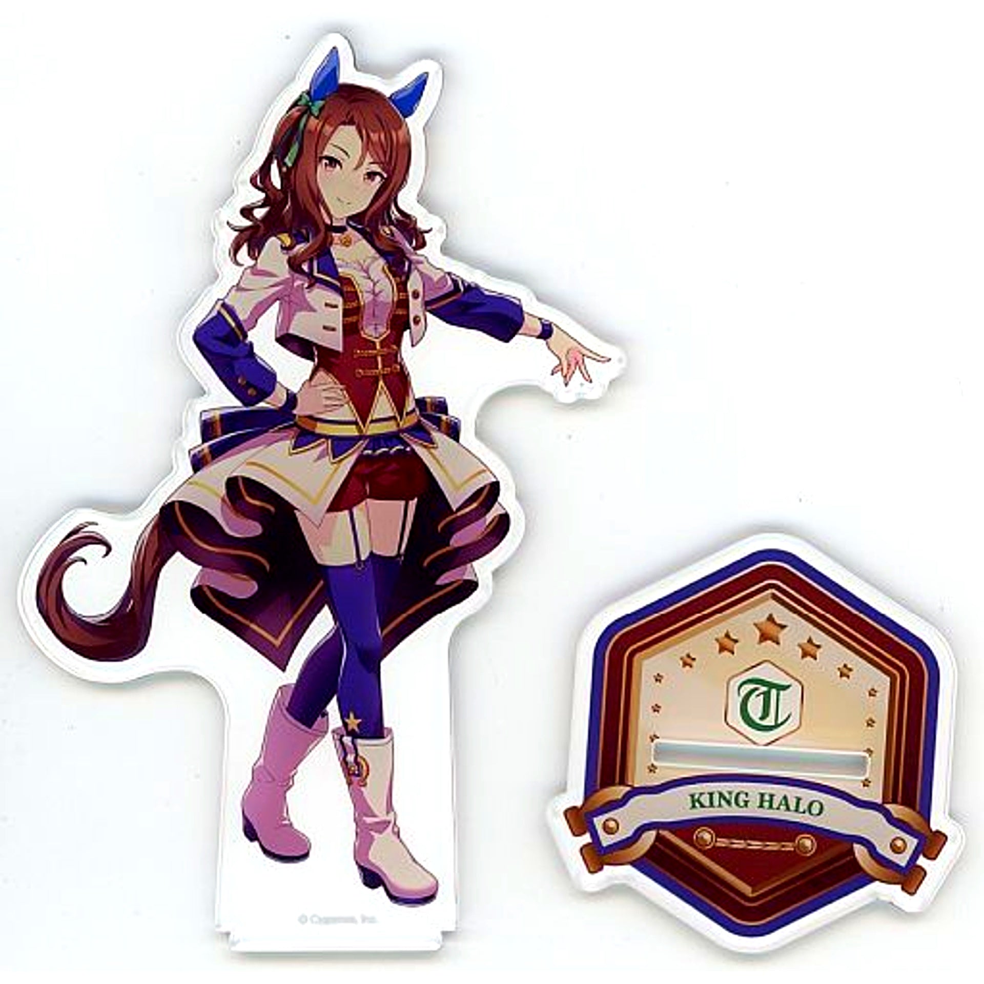 King Halo Uma Musume Pretty Derby Official Acrylic Stand Starting Future Ver. [USED]