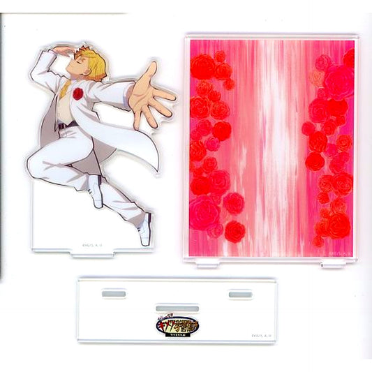 Zenitsu Agatsuma Acrylic Stand B Kimetsu Academy Christmas Arc Demon Slayer: Kimetsu no Yaiba Entertainment District Arc x ufotable Cafe x Machi Asobi CAFE [USED]