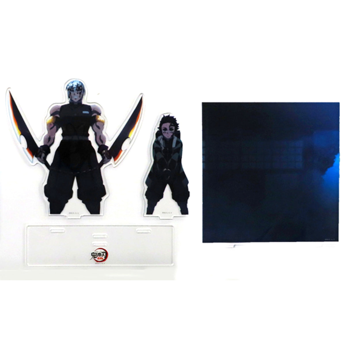 Tanjiro Kamado & Tengen Uzui We Will Win! We Are the Demon Slayer Corps! Acrylic Stand Demon Slayer Entertainment District Arc x ufotable Cafe x Machi Asobi CAFE [USED]