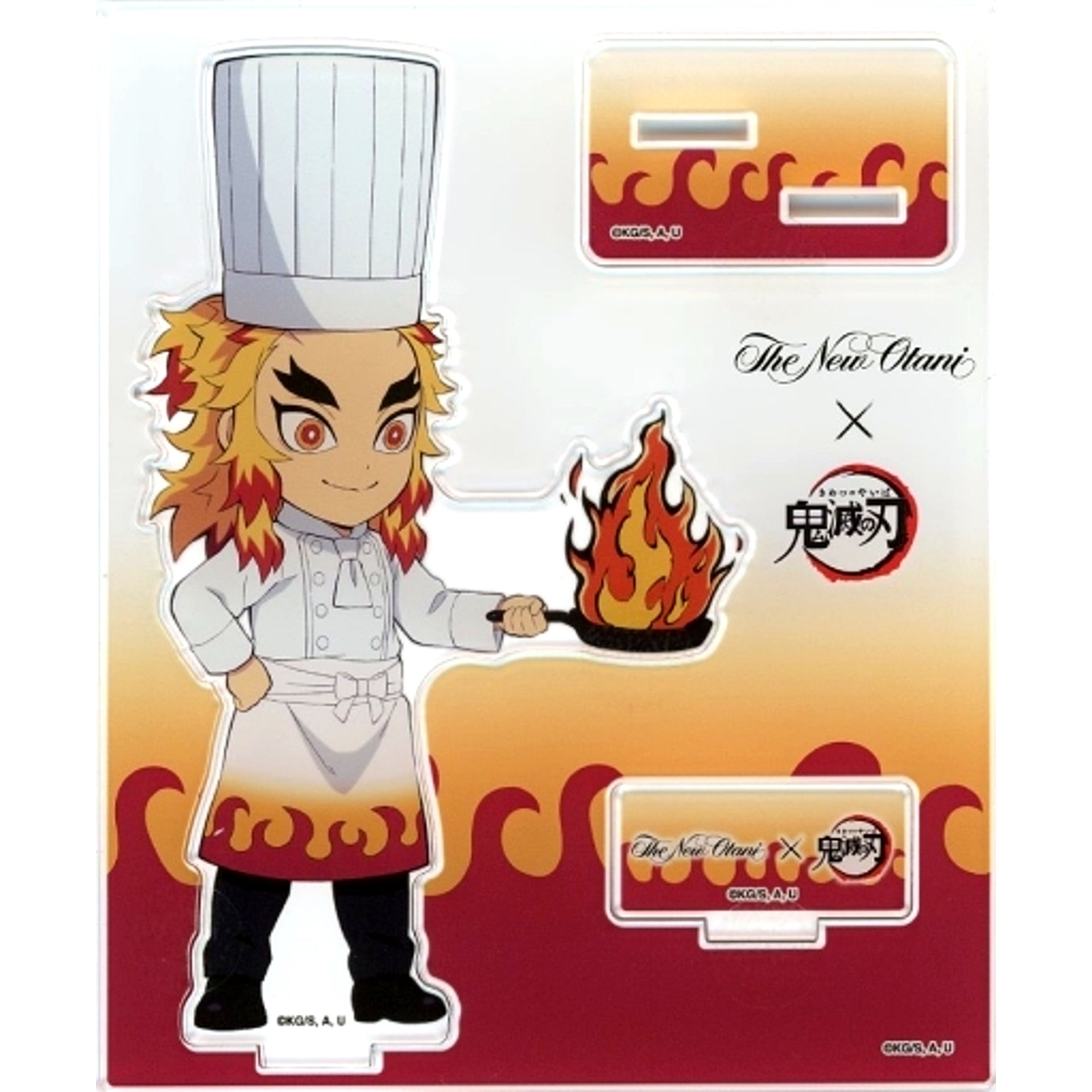 Kyojuro Rengoku Acrylic Stand Demon Slayer x Hotel New Otani February Limited Guest Bonus [USED]