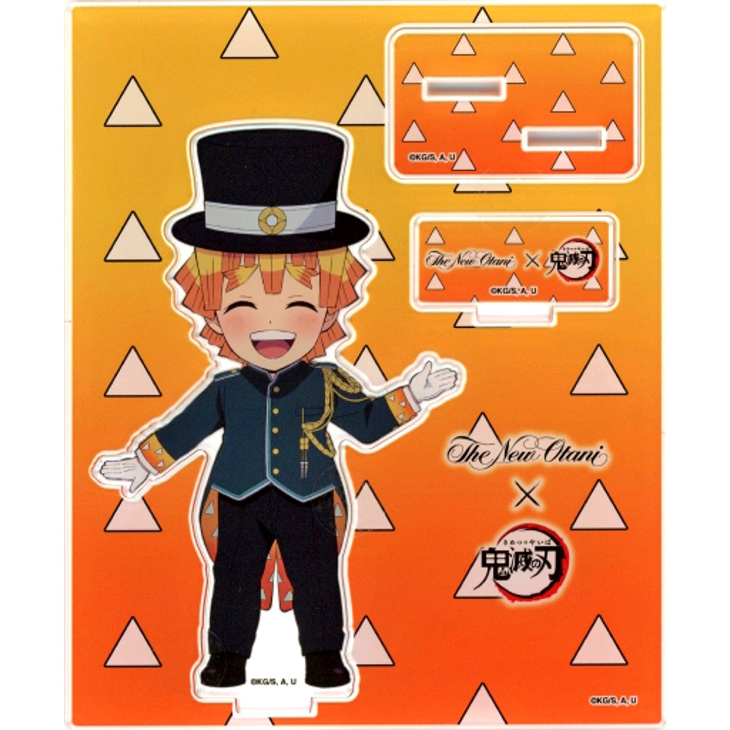 Zenitsu Agatsuma Acrylic Stand Demon Slayer x Hotel New Otani March Ltd Accommodation Bonus Item [USED]