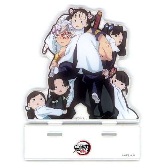 Tengen Uzui Demon Slayer Entertainment District Arc x ufotable Cafe x Machi Asobi Cafe Swarmed? Caught... Which is it? Acrylic Stand [USED]