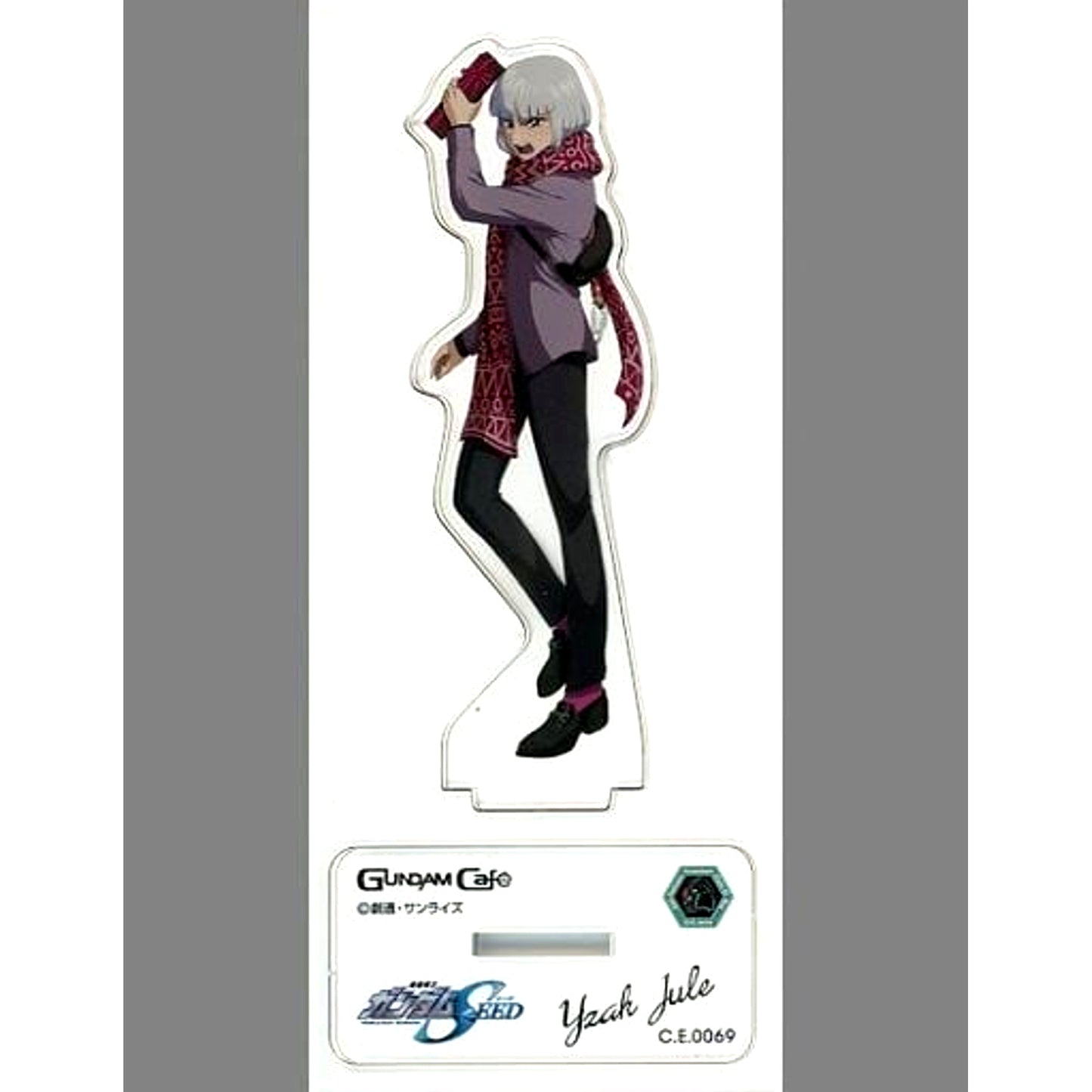 Yzak Jule Mobile Suit Gundam SEED Model Sheet Acrylic Stand St.VD C.E.0069 [USED]
