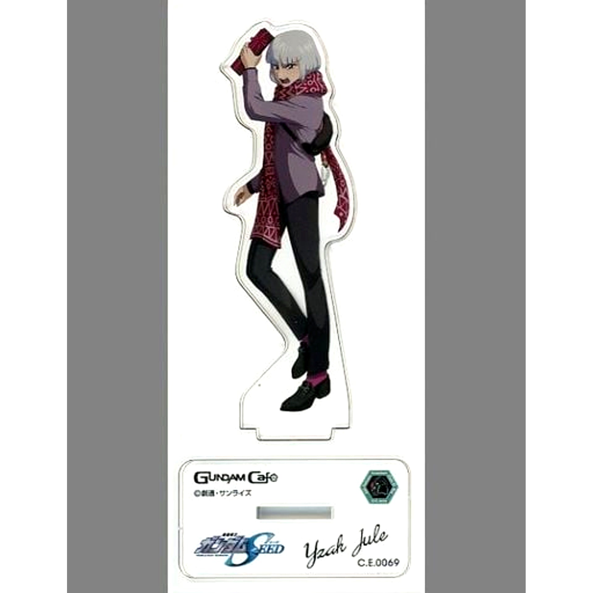 Yzak Jule Mobile Suit Gundam SEED Model Sheet Acrylic Stand St.VD C.E.0069 [USED]