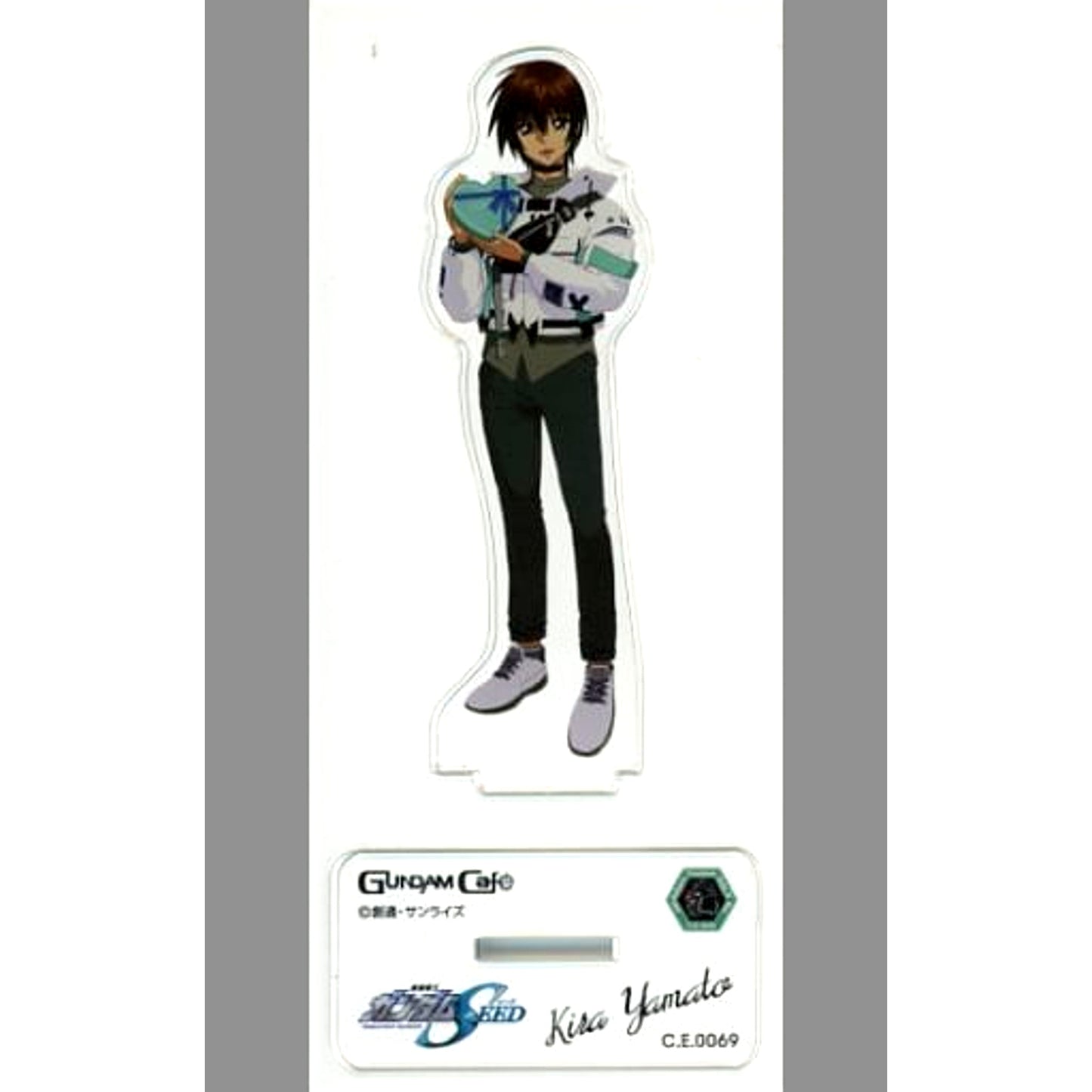 Kira Yamato Mobile Suit Gundam SEED Model Sheet Acrylic Stand St.WD C.E.0069 [USED]