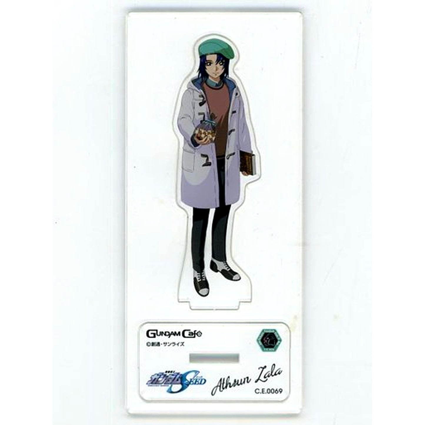 Athrun Zala Mobile Suit Gundam SEED Model Sheet Acrylic Stand St.WD C.E.0069 [USED]