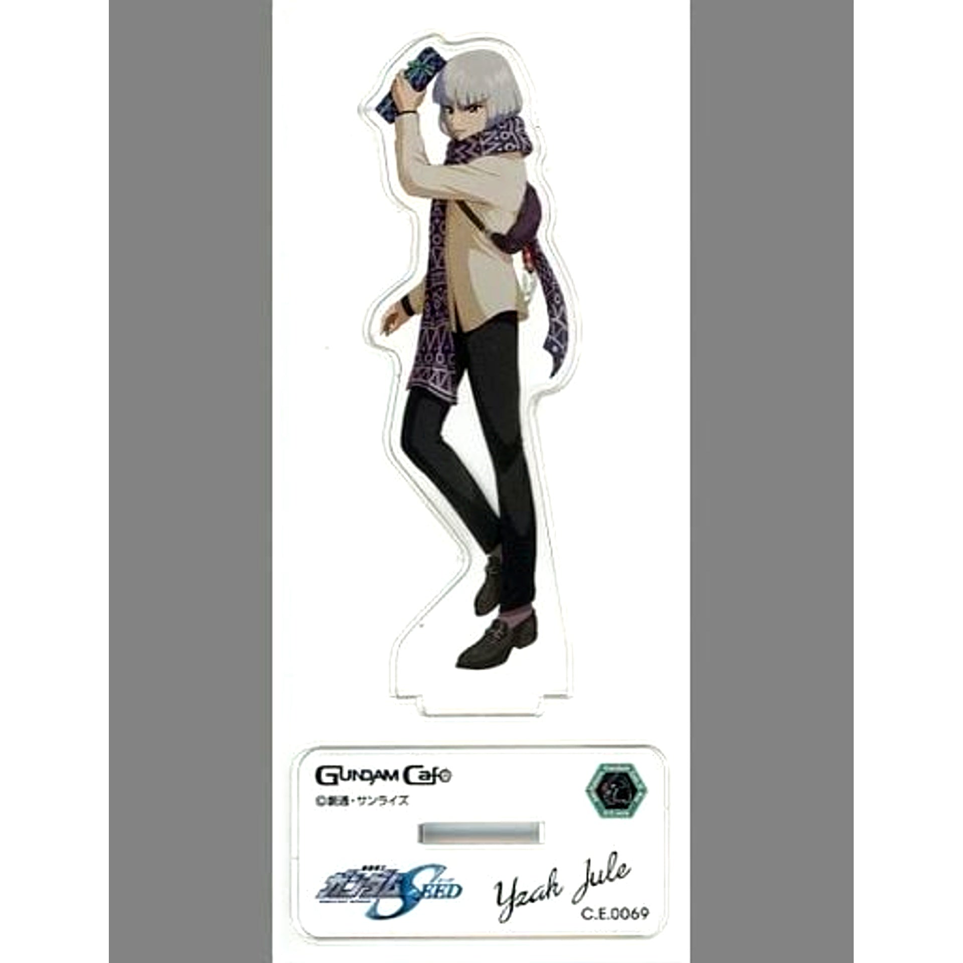 Yzak Joule Mobile Suit Gundam SEED Model Sheet Acrylic Stand St.WD C.E.0069 [USED]