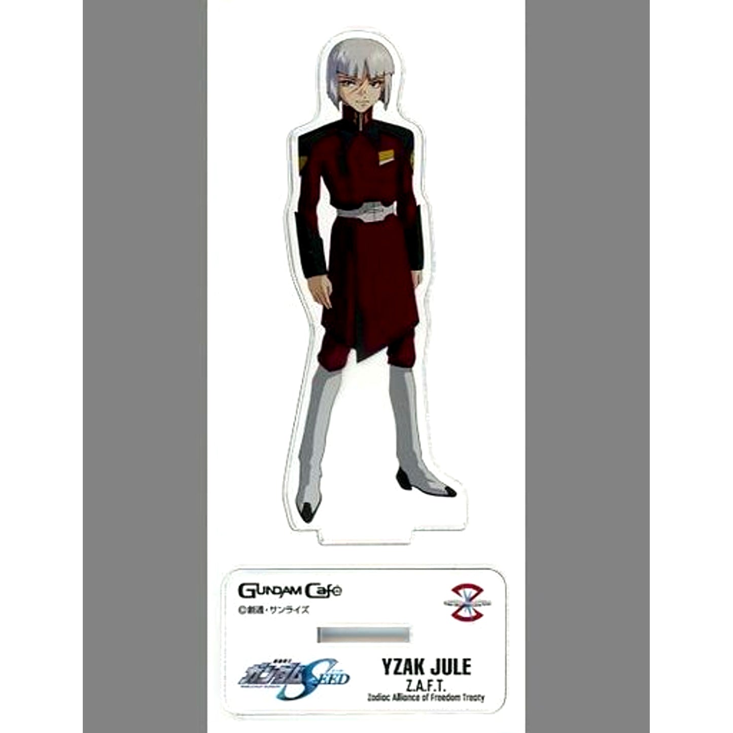 Yzak Joule Mobile Suit Gundam SEED MODEL SHEET Acrylic Stand [USED]
