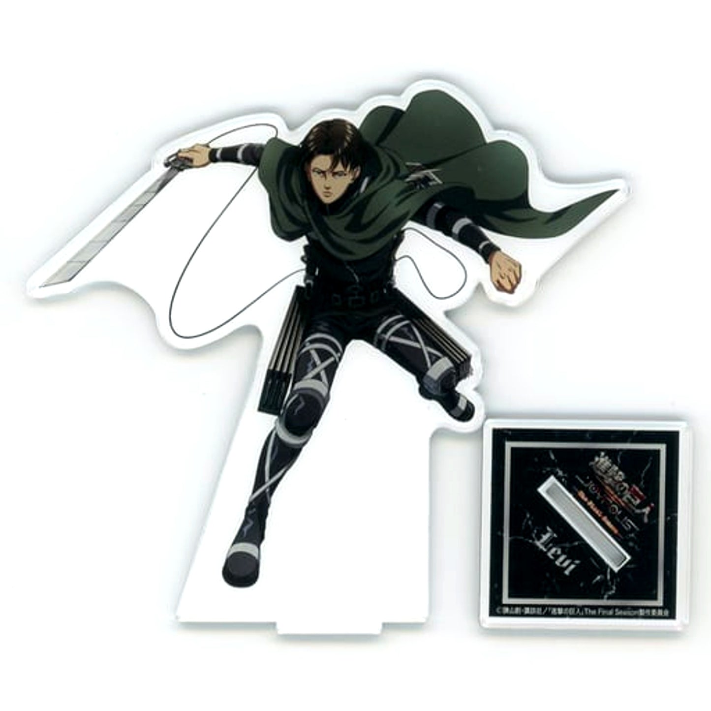 Levi Ackerman Attack on Titan Acrylic Stand JOYPOLIS The Final Season [USED]