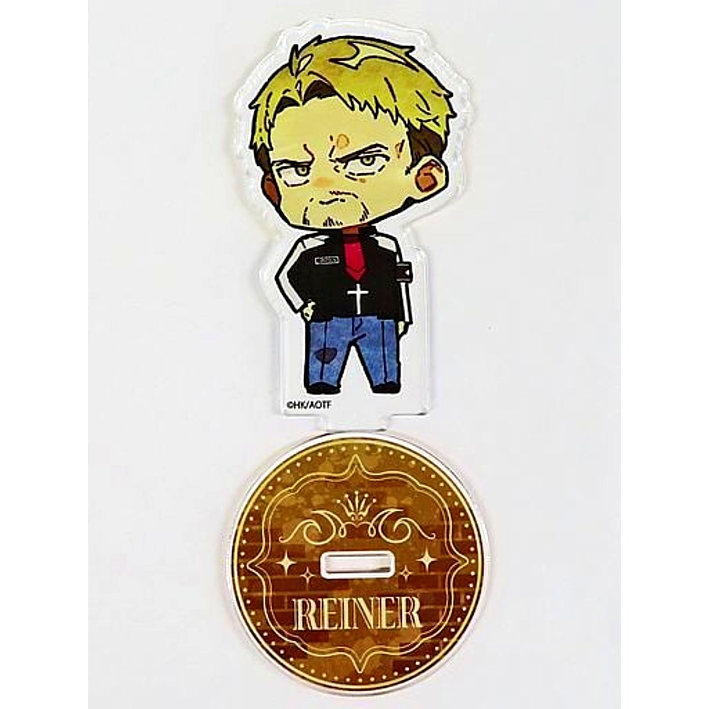 Reiner Braun Attack on Titan JOYPOLIS The Final Season Trading Mini Acrylic Stand [USED]
