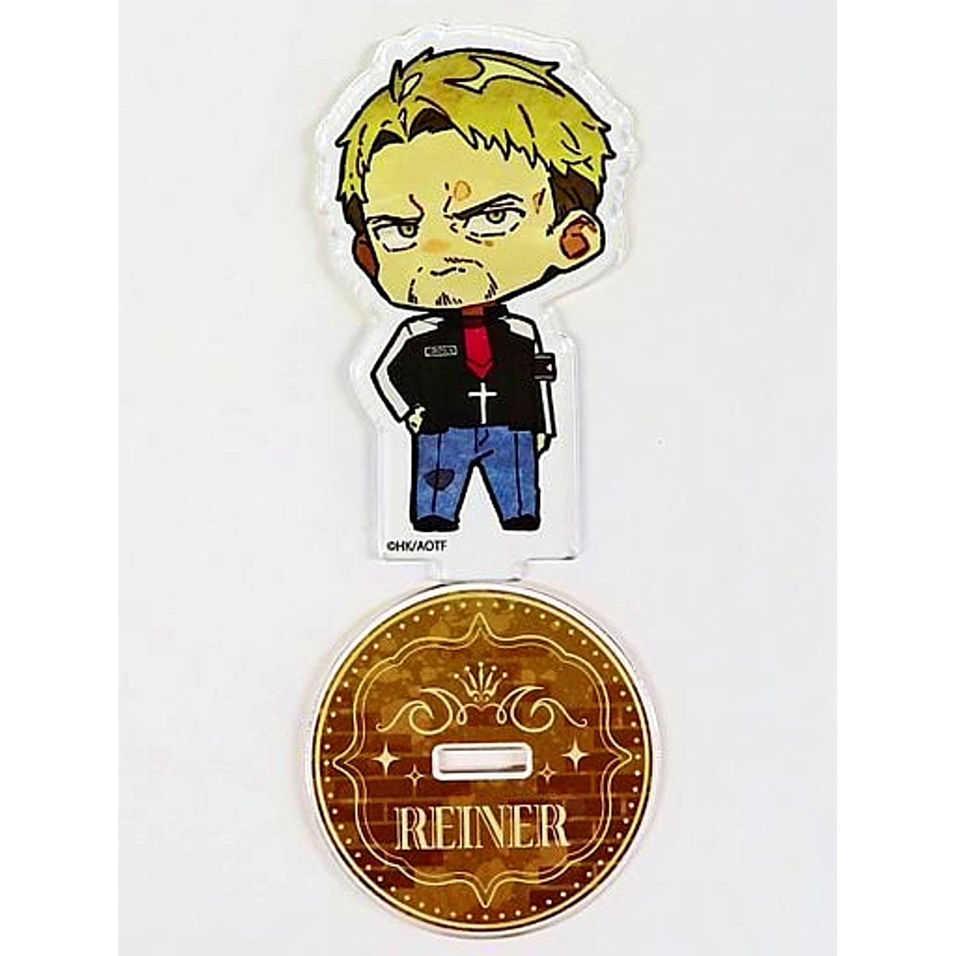 Reiner Braun Attack on Titan JOYPOLIS The Final Season Trading Mini Acrylic Stand [USED]