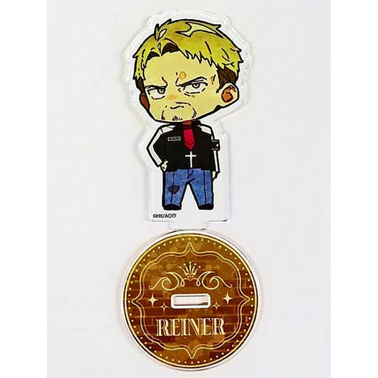 Reiner Braun Attack on Titan JOYPOLIS The Final Season Trading Mini Acrylic Stand [USED]