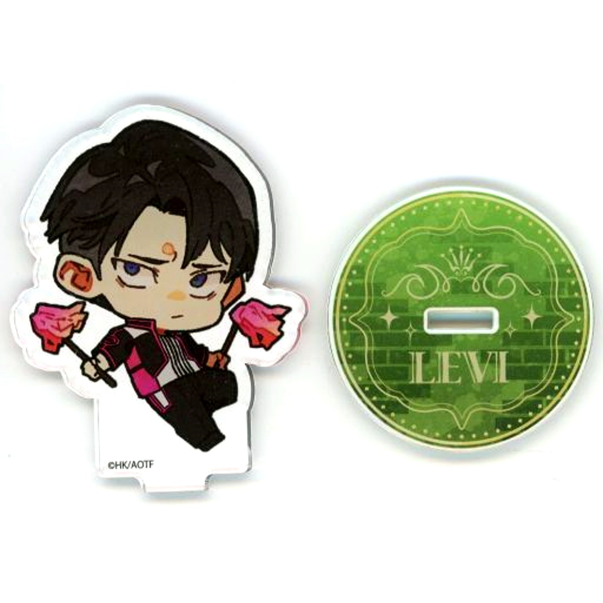 Levi Ackerman Attack on Titan JOYPOLIS The Final Season Trading Mini Acrylic Stand [USED]