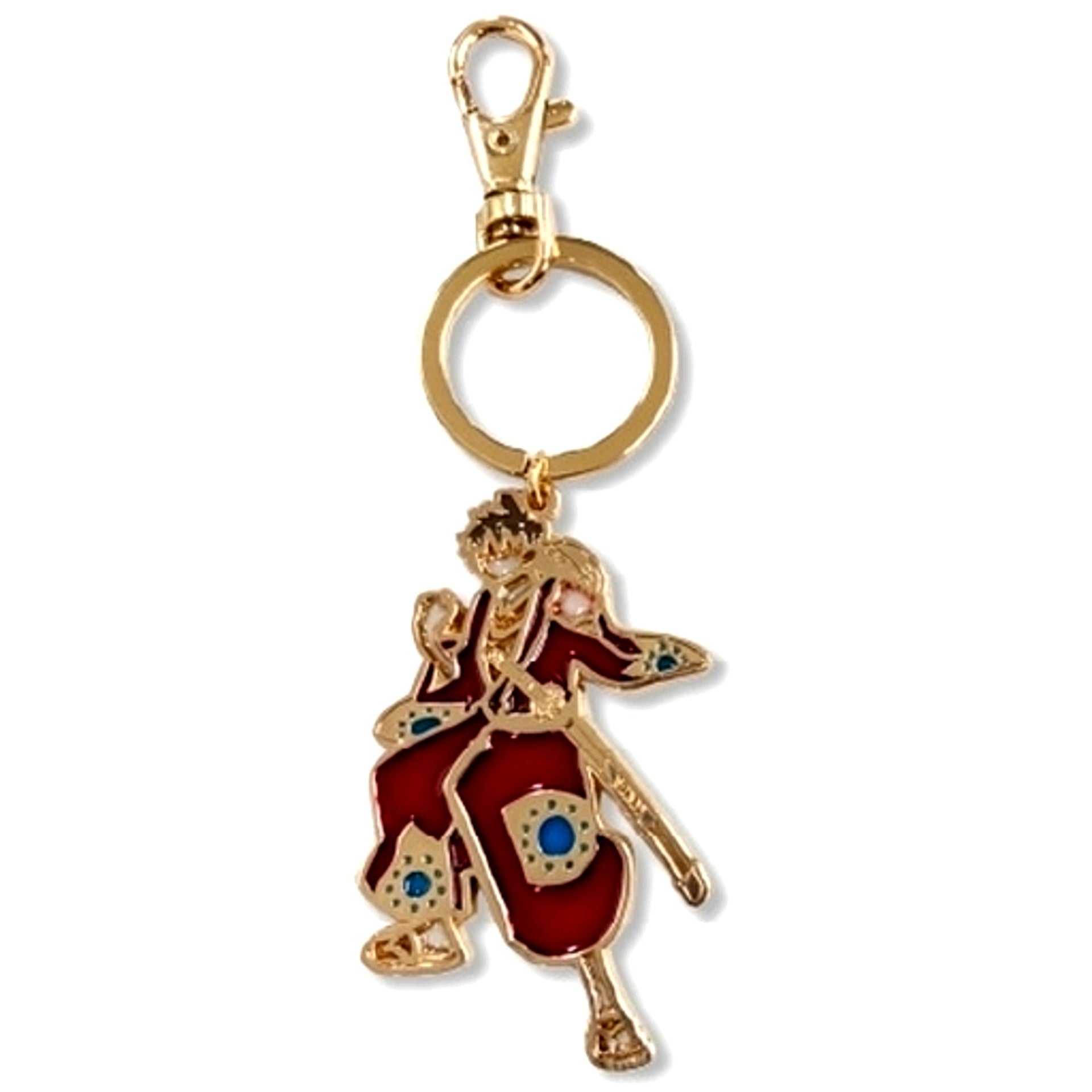 Monkey D. Luffy One Piece KirieArt Stained Glass Style Keychain [USED]