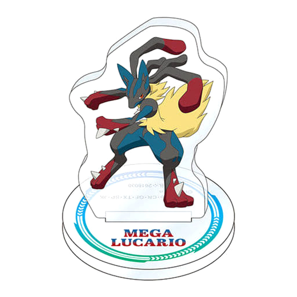 Pokemon Mega Lucario Acrylic Stand - Pokemon World Championships - Acrylic Stands [USED]
