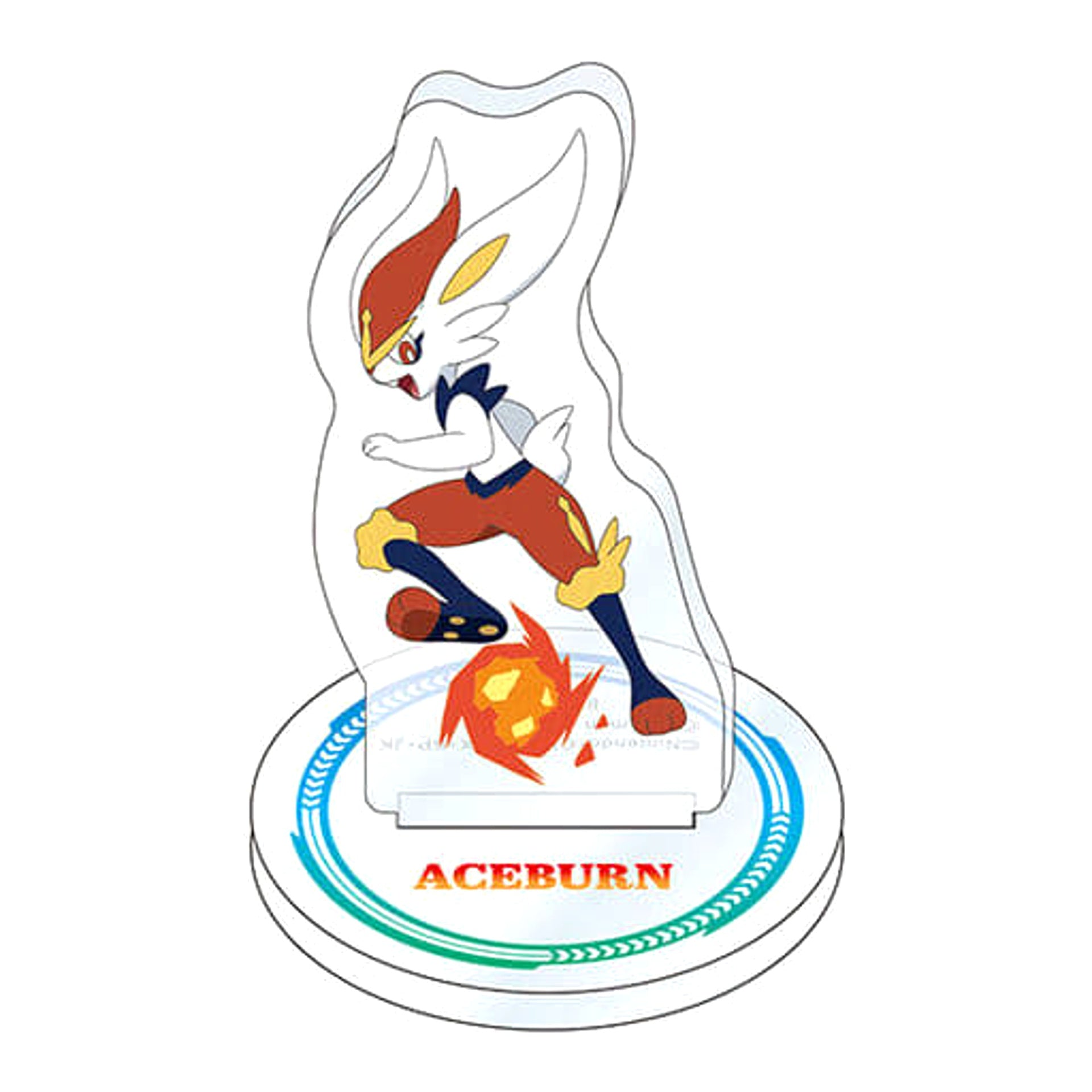 Pokemon World Championships Cinderace Acrylic Stand Acrylic Stands [USED]