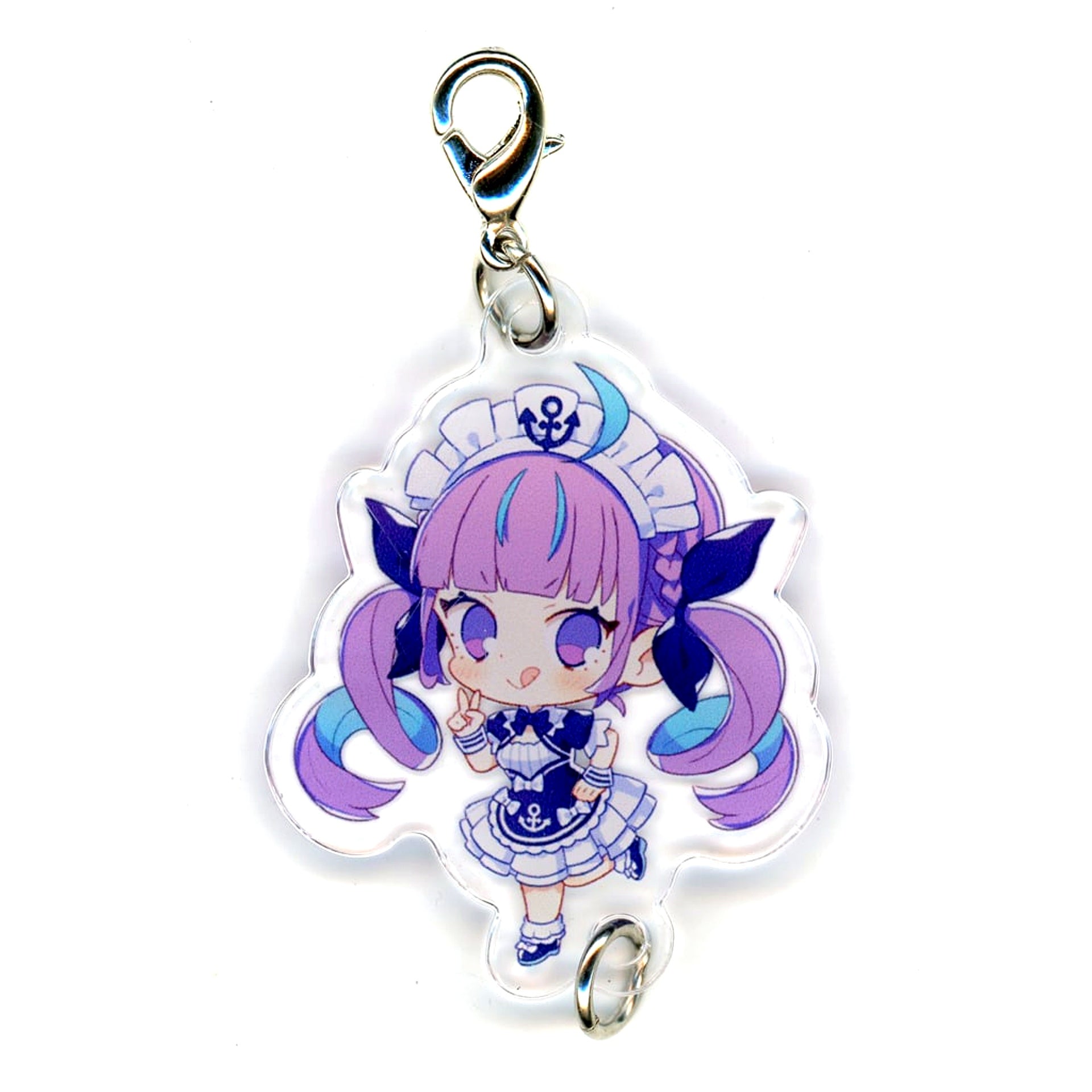 Minato Aqua Hololive Connecting Acrylic Keychain C98 Goods [USED]