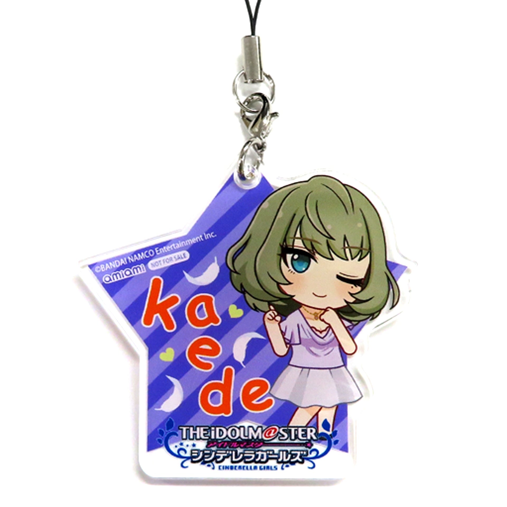 Kaede Takagaki The Idolm@ster Cinderella Girls Petit Derella Acrylic Strap Bewitching Potion 1/7 Figure AmiAmi Bonus [USED]