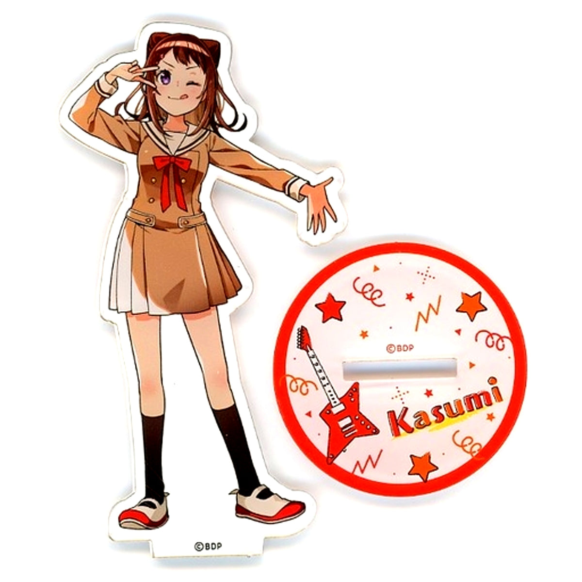 Kasumi Toyama Mini Acrylic Stand Bang Dream! Girls Band Party! Kasumi and Tae After School Stay Tour [USED]