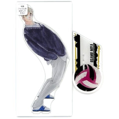 Haikyu!! Osamu Miya 1 Newly Drawn Illustration Ver. Acrylic MEGA Figure Acrylic Item [USED]