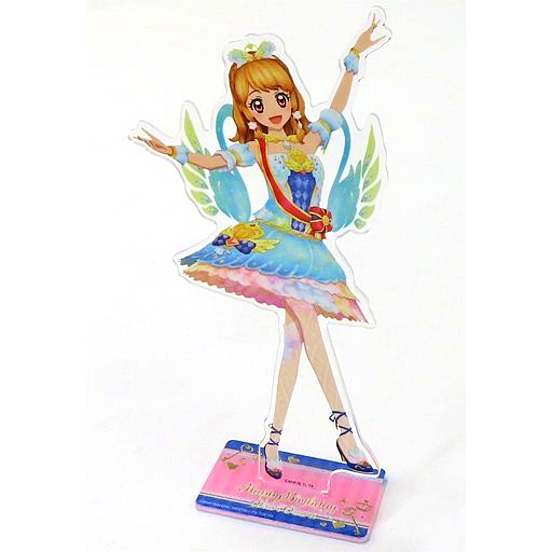 Akari Ozora Aikatsu! Premium Birthday Box AKARI OZORA Acrylic Stand [USED]
