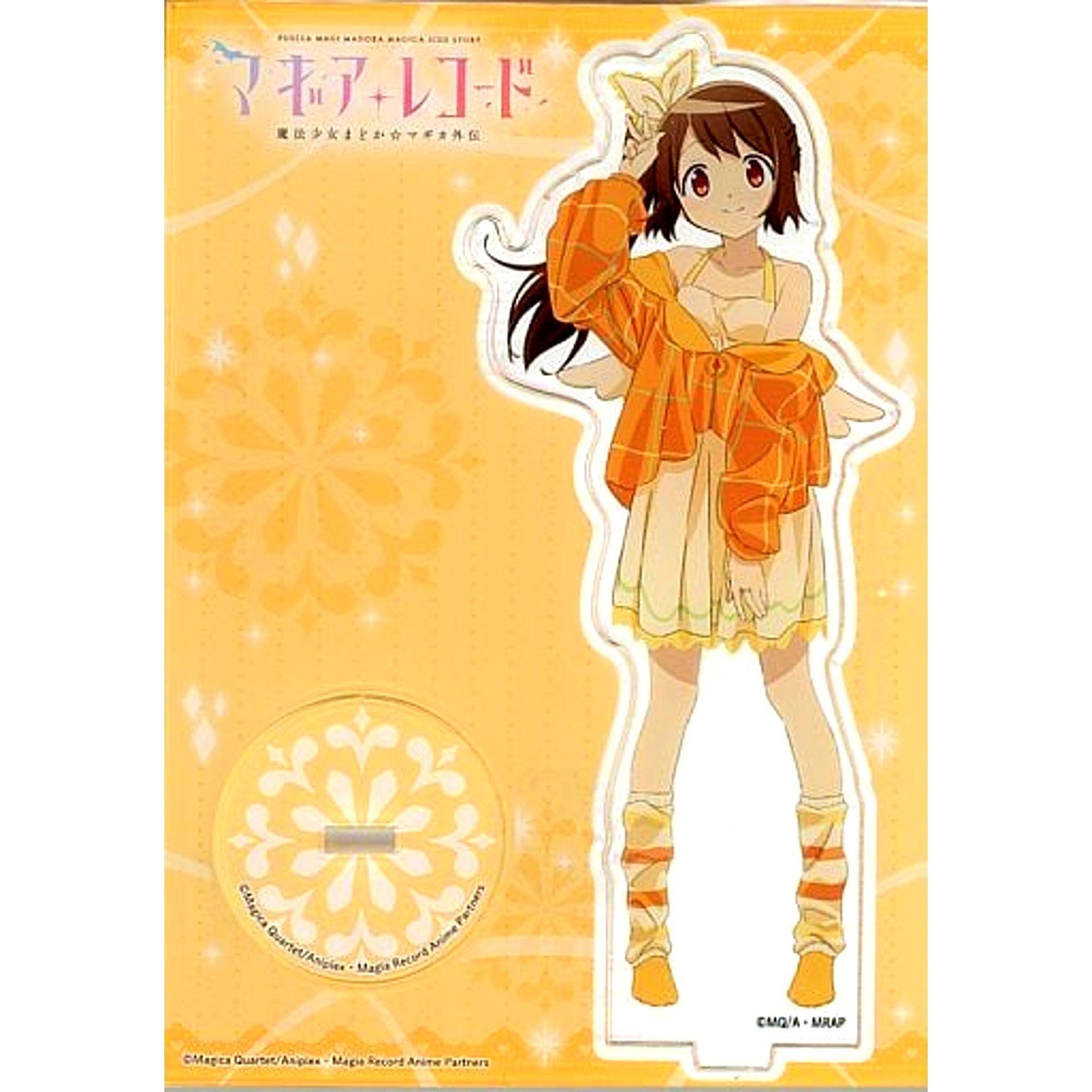 Tsuruno Yui Acrylic Stand Magia Record Puella Magi Madoka Magica Side Story POP UP SHOP in Tokyo Anime Center [USED]