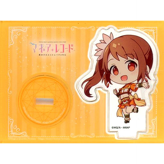 Tsuruno Yui Magia Record Puella Magi Madoka Magica Side Story POP UP SHOP in Tokyo Anime Center Trading Chibi Ver. Acrylic Stand [USED]