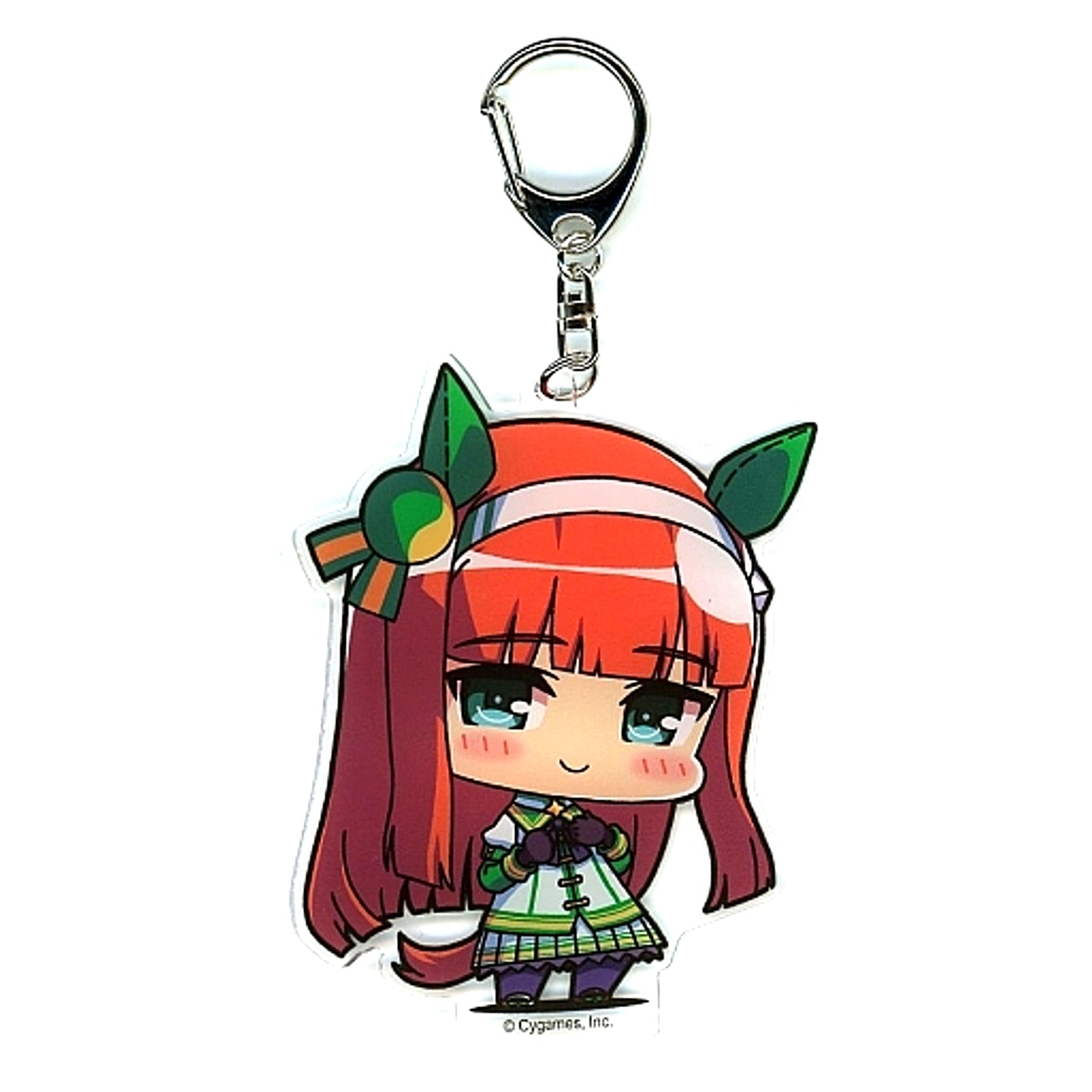 Silence Suzuka Umamusume Pretty Derby Minicchu Big Acrylic Keychain [USED]