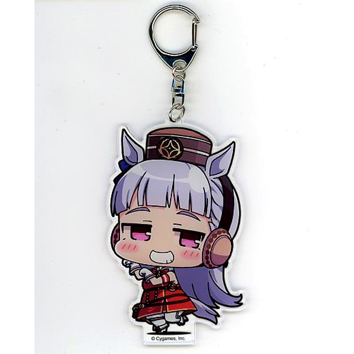 Gold Ship Umamusume Pretty Derby Minicchu Big Acrylic Keychain [USED]