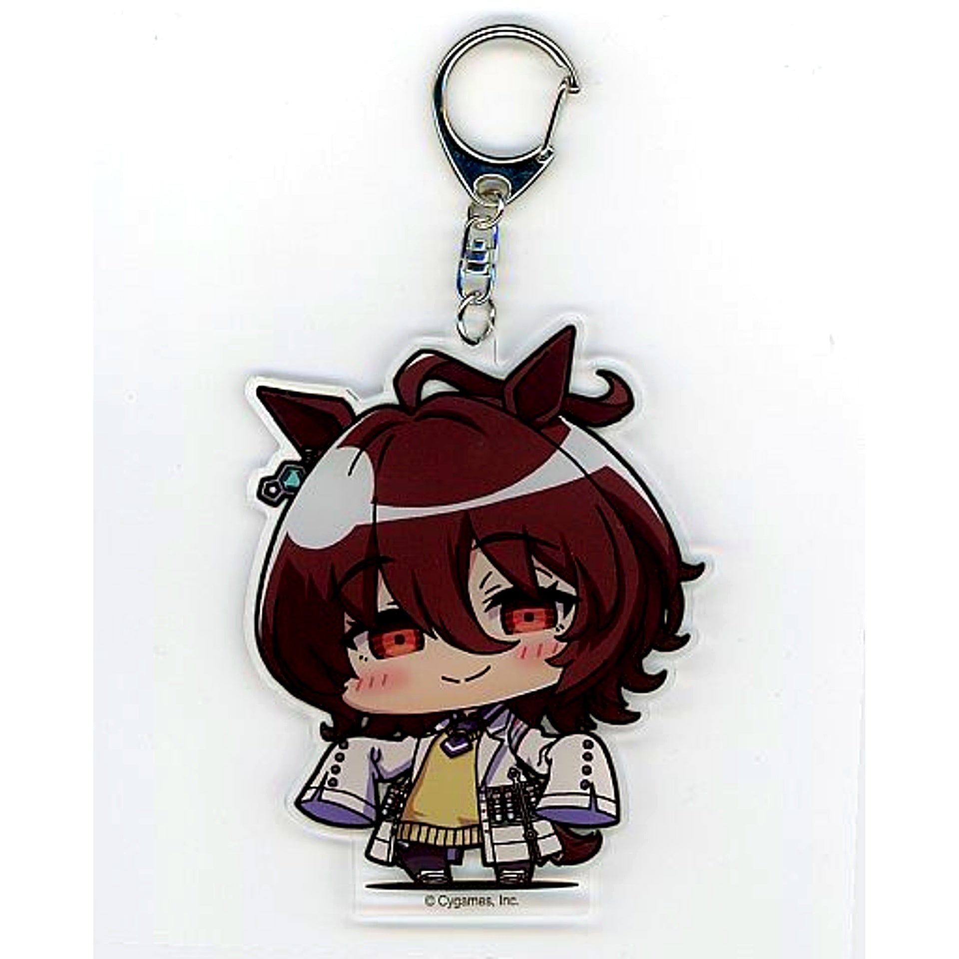 Agnes Tachyon Umamusume Pretty Derby Minicchu Big Acrylic Keychain [USED]