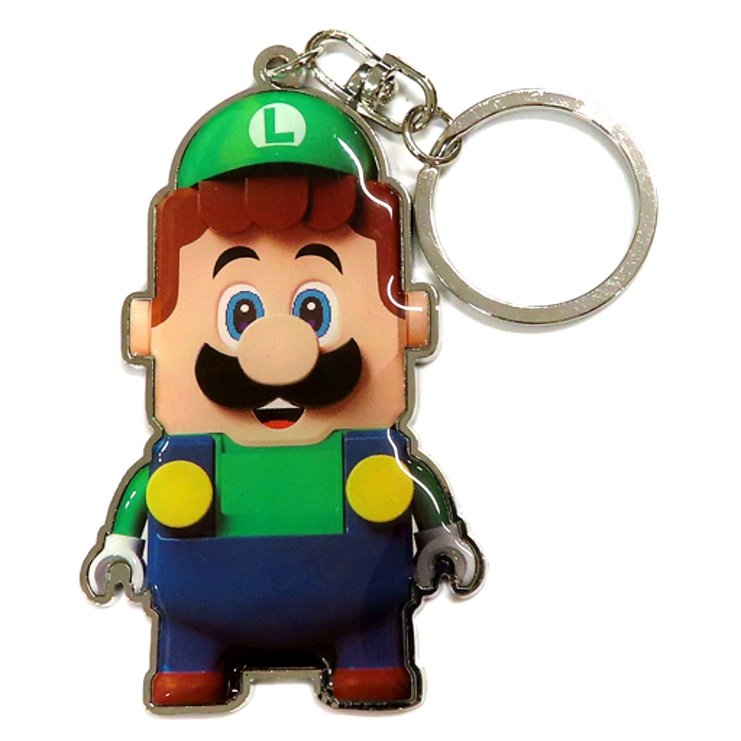 LEGO Luigi Keychain Super Mario Bros. LEGO VIP Program Point Exchange Goods [USED]