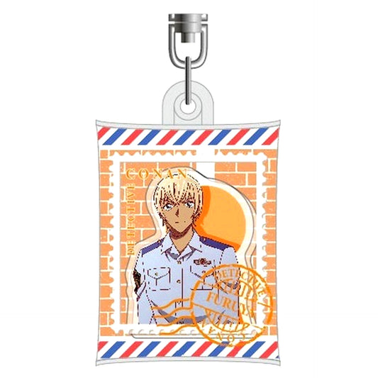 Rei Furuya Detective Conan Air Fuwa Keychain [USED]