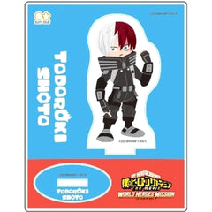My Hero Academia Shoto Todoroki SD Black Costume Acrylic Stand Acrylic Stands [USED]