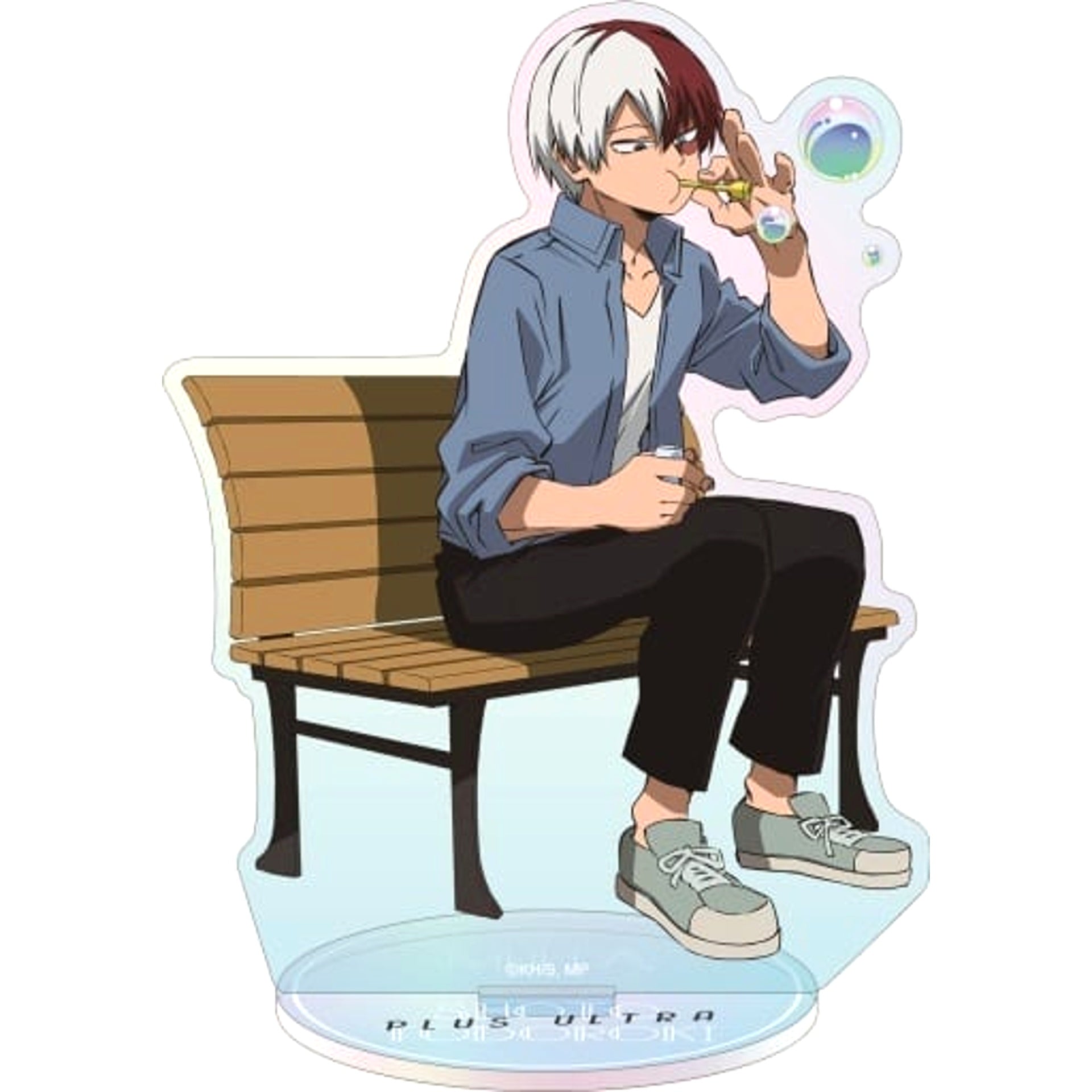 My Hero Academia Shoto Todoroki Soap Bubbles Acrylic Stand Acrylic Stands [USED]