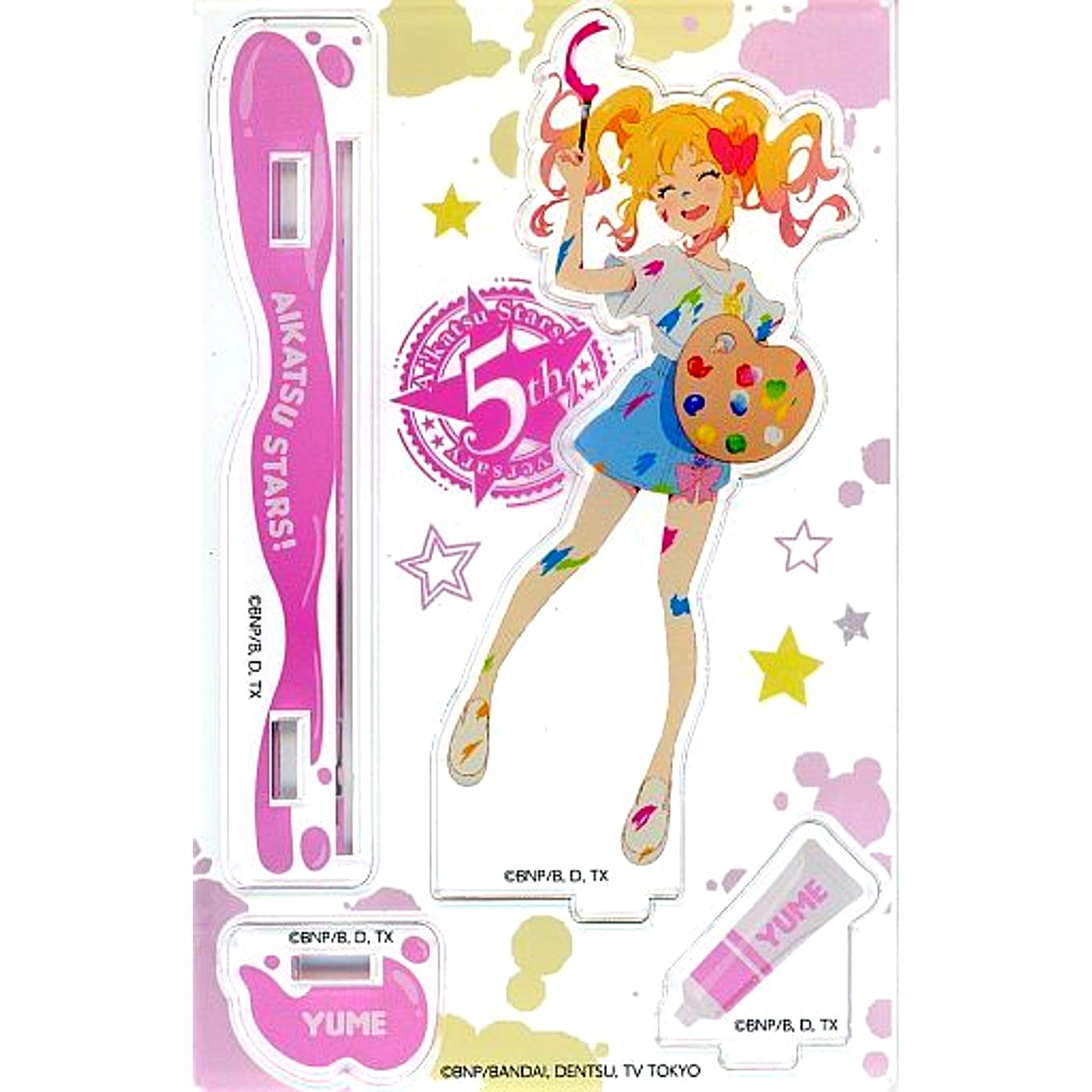 Yume Nijino Aikatsu Stars! Live Painting Acrylic Stand [USED]