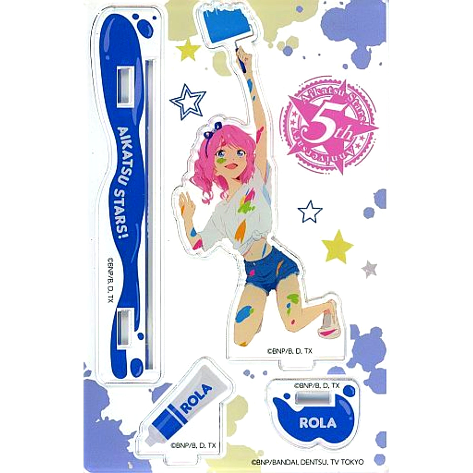 Laura Sakuraba Aikatsu Stars! Live Painting Acrylic Stand [USED]