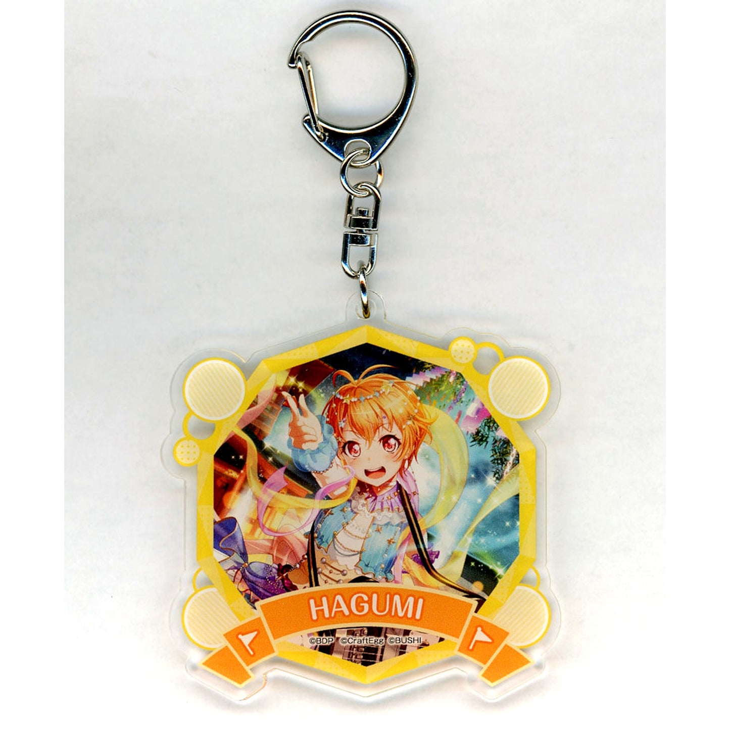 Hagumi Kitazawa BanG Dream! Girls Band Party! Acrylic Keychain Animate Fair ver. Animate Ltd [USED]