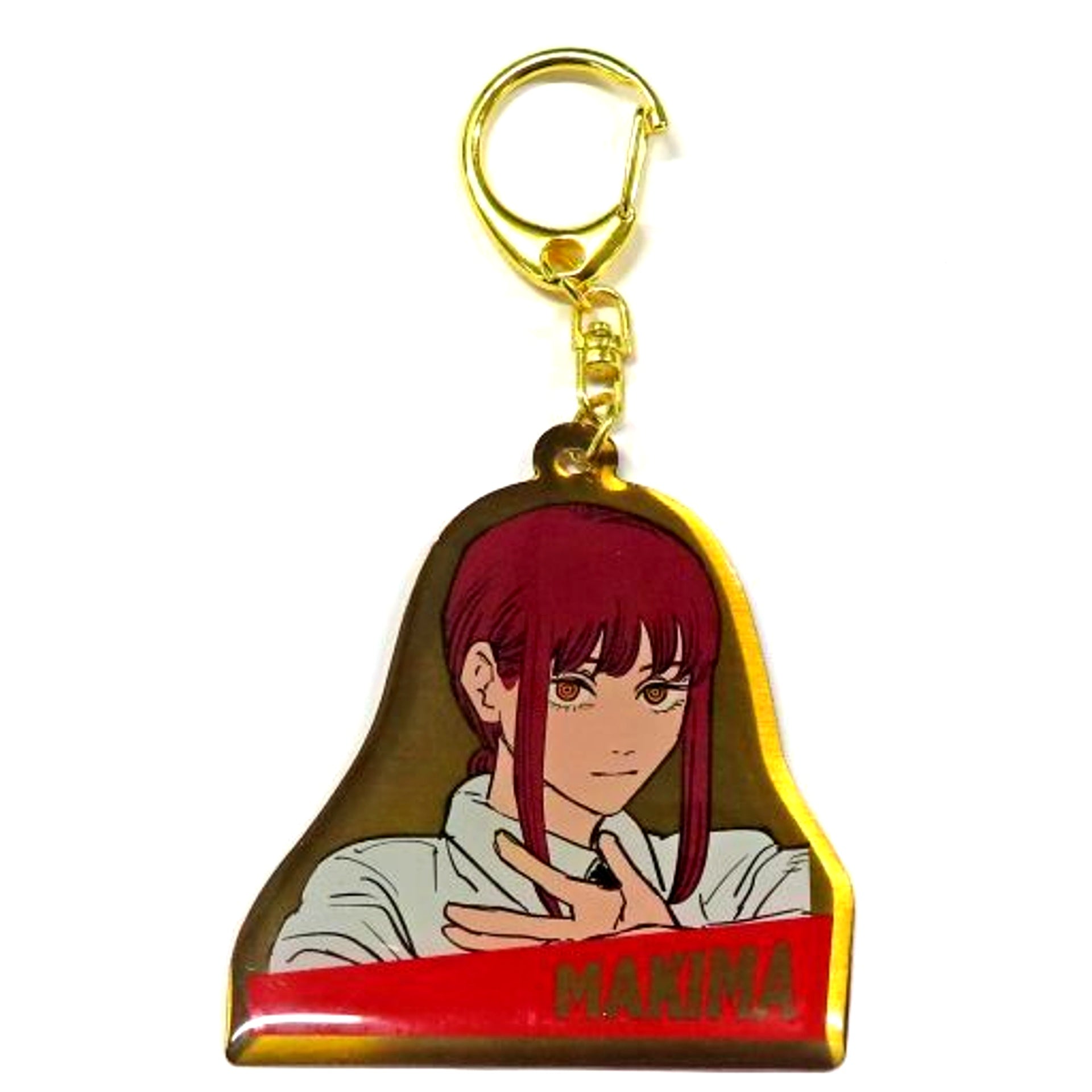 Makima Chainsaw Man Metal Keychain [USED]