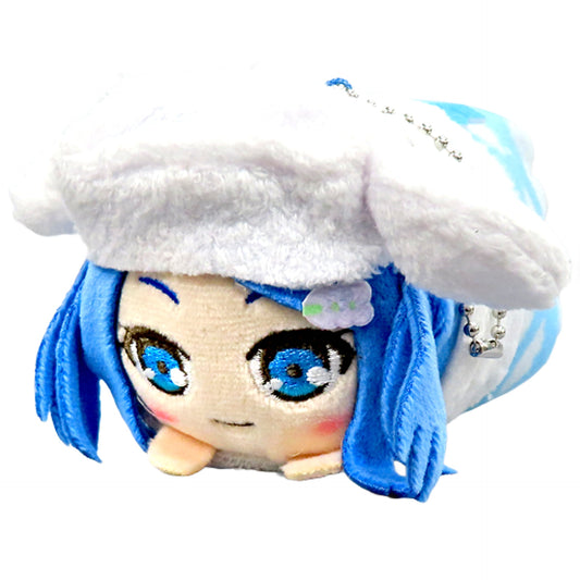 Sanrio Characters X Pretty Rhythm Rainbow Live Rinne Cinnamoroll Mochikororin Keychains [USED]